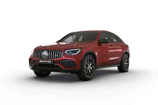 Mercedes-Benz AMG GLC 43(2021- 2025) in Designo Hyacinth Red