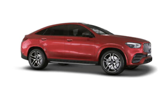 AMG GLE 53 Coupe in Hyantich Red