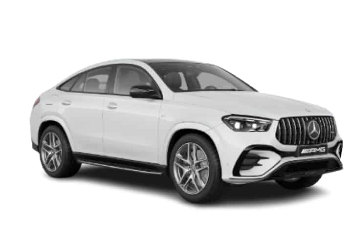 AMG GLE 53 Coupe in White Bright 