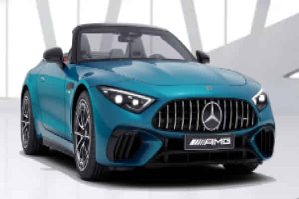 AMG SL55 Roadster in Hyper blue AMG SL55 Roadster in Hyper blue