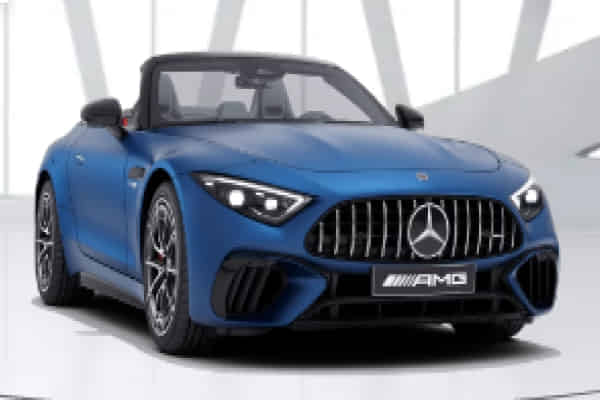 Mercedes-Benz AMG SL55 Roadster in MANUFAKTUR spectral blue magno