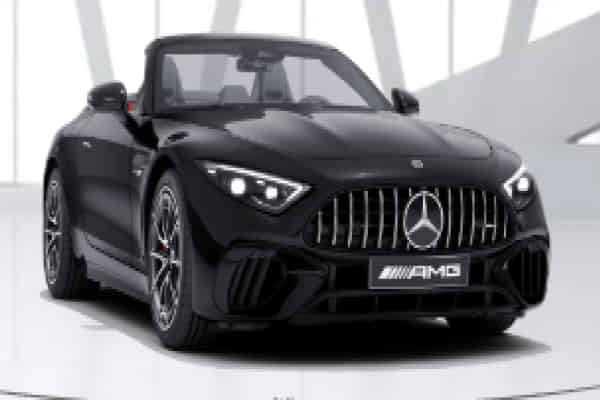 Mercedes-Benz AMG SL55 Roadster in Obsidian black