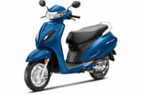 Honda  Activa Decent Blue Metalic colour Scooters Honda  Activa Decent Blue Metalic colour Scooters