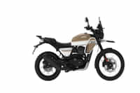 Yezdi Adventure Twin Head Light Desert Khaki colour Bikes