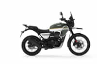 Yezdi Adventure Twin Head Light Forest Green colour Bikes