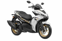 Yamaha Aerox 155 SILVER colour Scooters