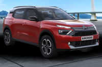 Citroen Aircross X GARNET RED (PERLA NERA BLACK) colour Cars