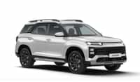 Hyundai Alcazar Atlas White colour  Hyundai Alcazar Atlas White colour