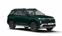 Hyundai Alcazar Robust Emerald Matte colour  Hyundai Alcazar Robust Emerald Matte colour