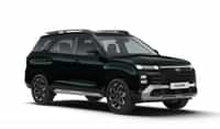 Hyundai Alcazar Robust Emerald Pearl colour  Hyundai Alcazar Robust Emerald Pearl colour