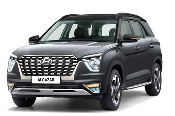 Alcazar 2021-2024 in Titan grey with phantom black roof Alcazar 2021-2024 in Titan grey with phantom black roof