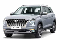 Hyundai Alcazar 2021-2024 Typhoon Silver colour Cars