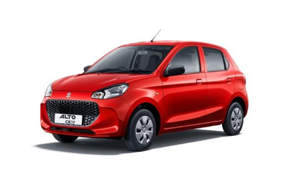 Alto K10 Metallic Sizzling Red