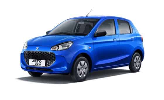 Alto K10 in Metallic Speedy Blue
