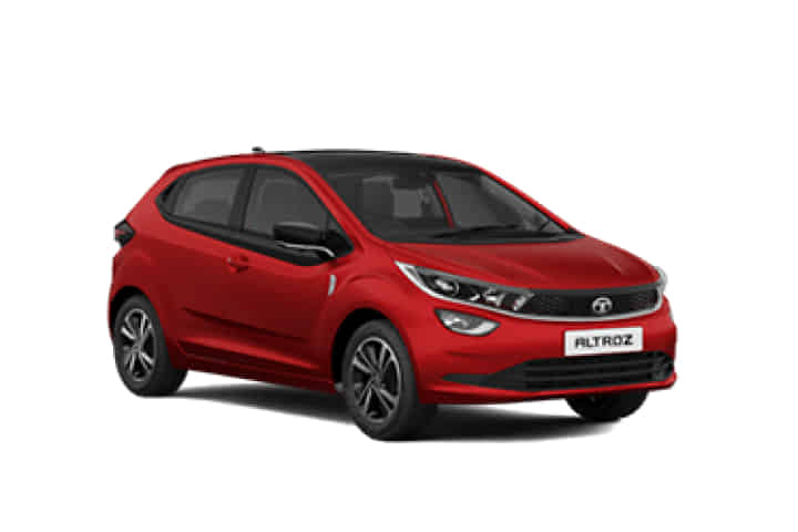Tata Altroz 2020-2025 in Downtown Red Dual Tone