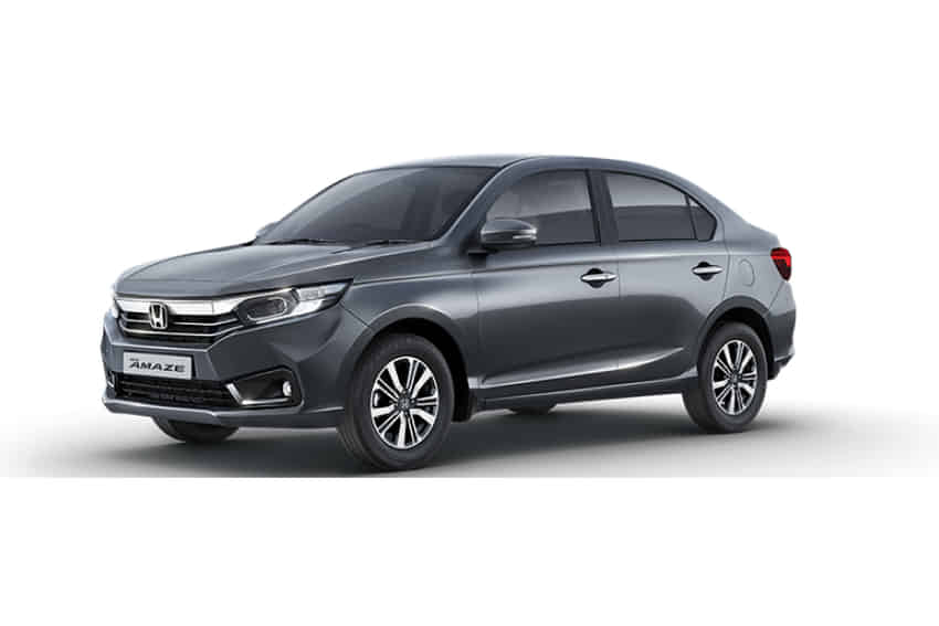 Honda Amaze 2nd Gen in Meteoroid Grey Metallic