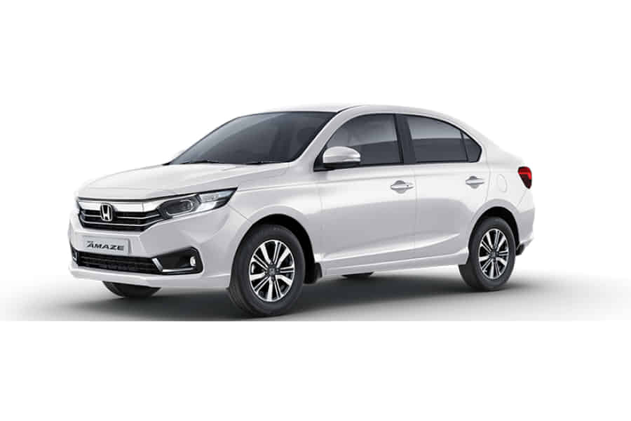 Honda Amaze 2nd Gen in Platinum White Pearl