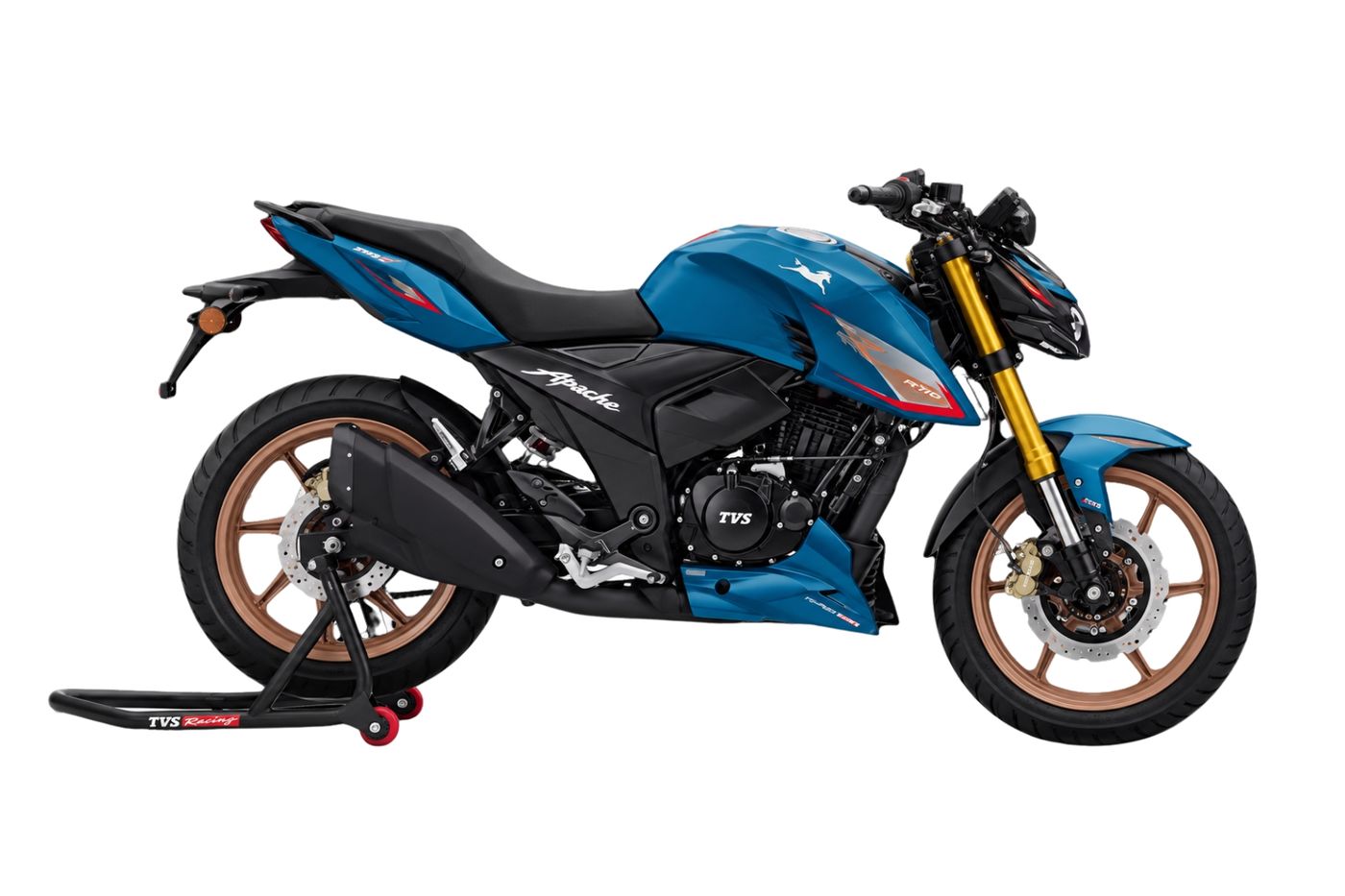 Apache RTR 160 4V in Arctic Teal Apache RTR 160 4V in Arctic Teal