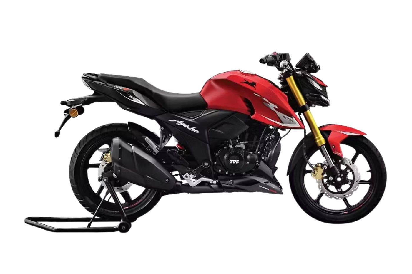 Apache RTR 160 4V in Racing Red Apache RTR 160 4V in Racing Red