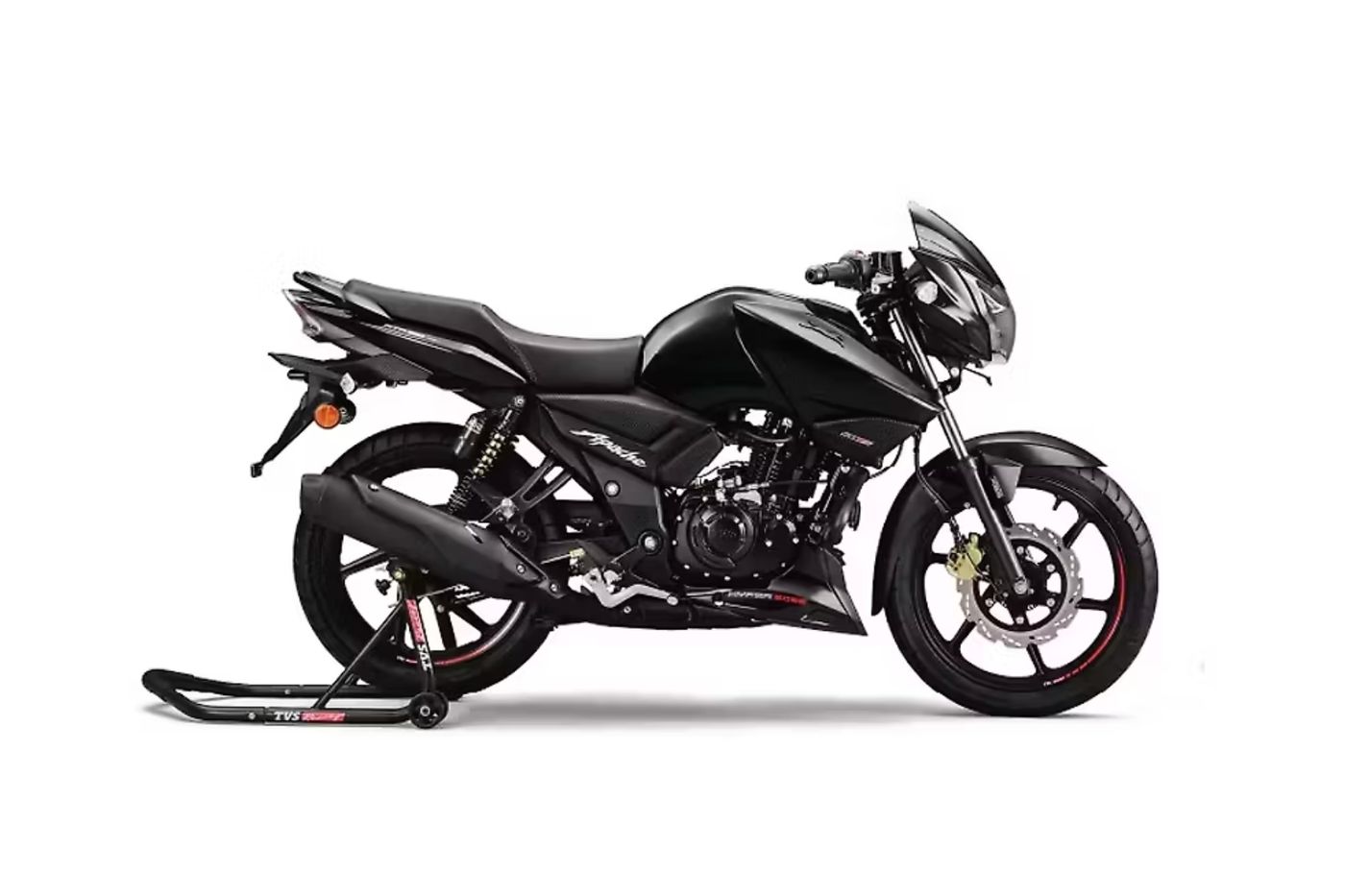Apache RTR 160 in Black Edition Glossy Black Apache RTR 160 in Black Edition Glossy Black