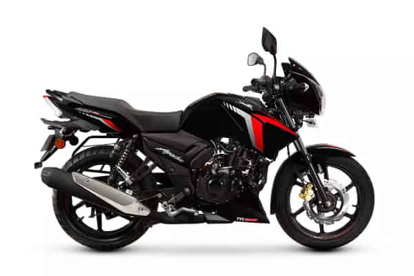 Apache RTR 160 in Gloss Black Apache RTR 160 in Gloss Black