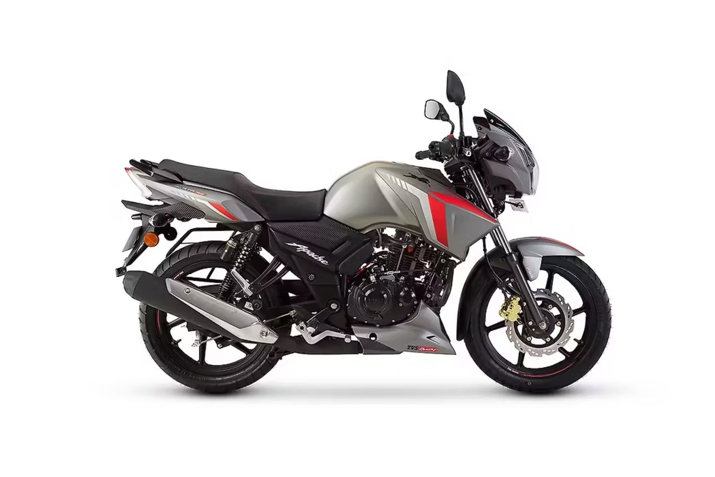 Apache RTR 160 in Granite Grey Apache RTR 160 in Granite Grey