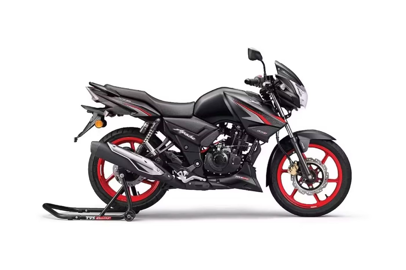 Apache RTR 160 in Matte Black Apache RTR 160 in Matte Black