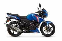 TVS Apache RTR 160 Matte Blue colour  TVS Apache RTR 160 Matte Blue colour