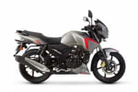 TVS Apache RTR 160 T Grey colour  TVS Apache RTR 160 T Grey colour