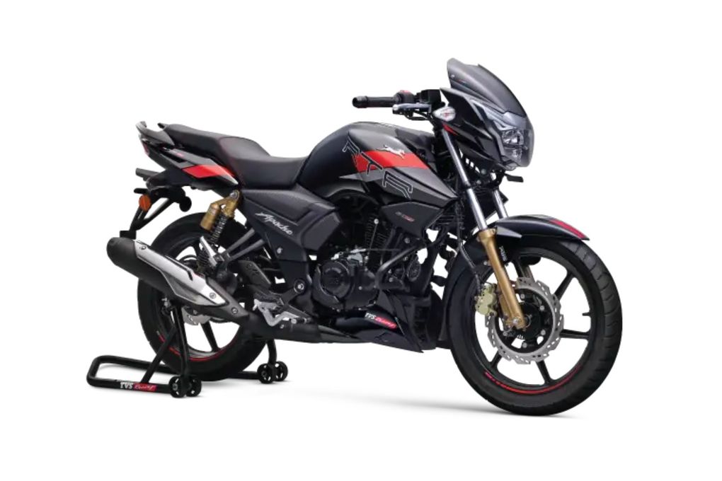 Apache RTR 180 Gloss Black Apache RTR 180 Gloss Black