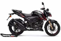 TVS Apache RTR 200 4V Gloss Black colour  TVS Apache RTR 200 4V Gloss Black colour