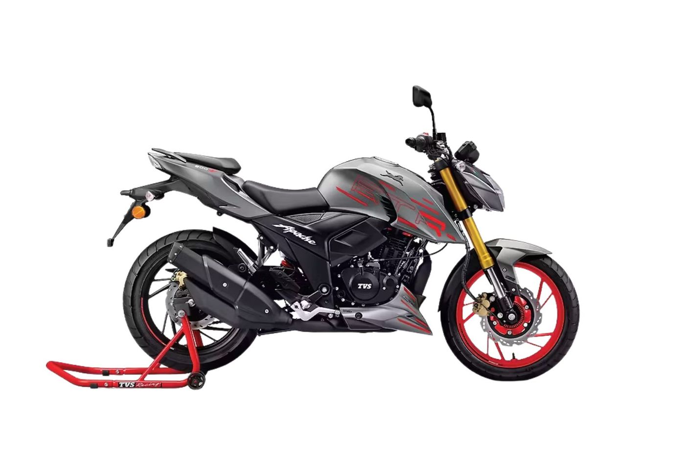 Apache RTR 200 4V in Granite Grey Apache RTR 200 4V in Granite Grey