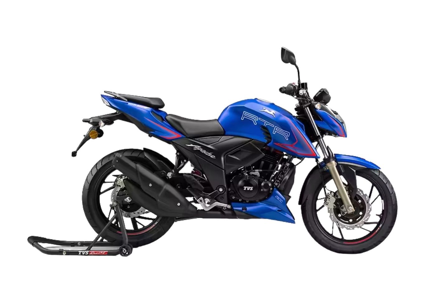 Apache RTR 200 4V in Sepang Blue Apache RTR 200 4V in Sepang Blue