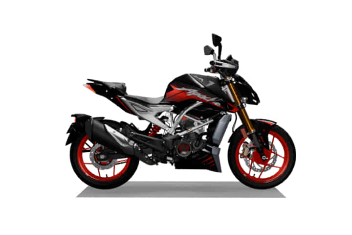 Apache RTR 310 in Arsenal Black