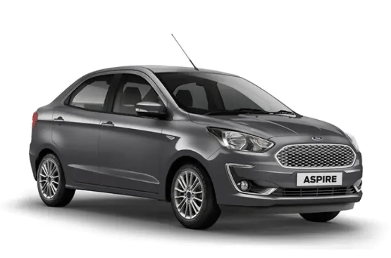 Ford Aspire in Smoke Grey Ford Aspire in Smoke Grey