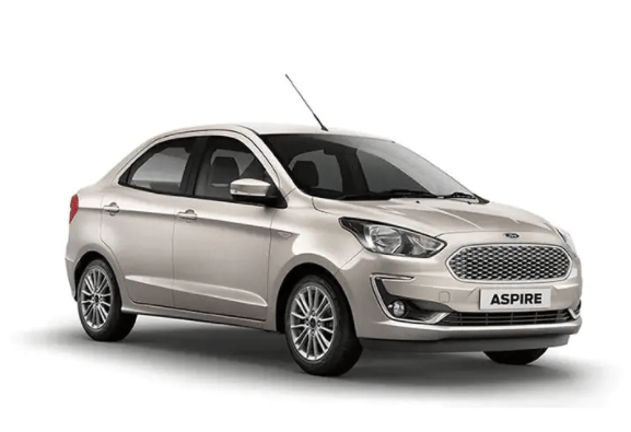 Ford Aspire in White Gold Ford Aspire in White Gold