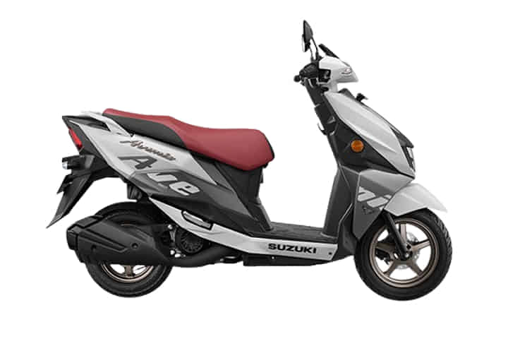 Suzuki Avenis in Pearl Glacier White/ Metallic Oort Gray