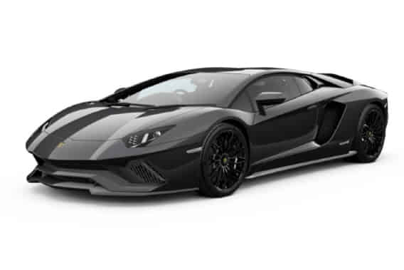Aventador in Black