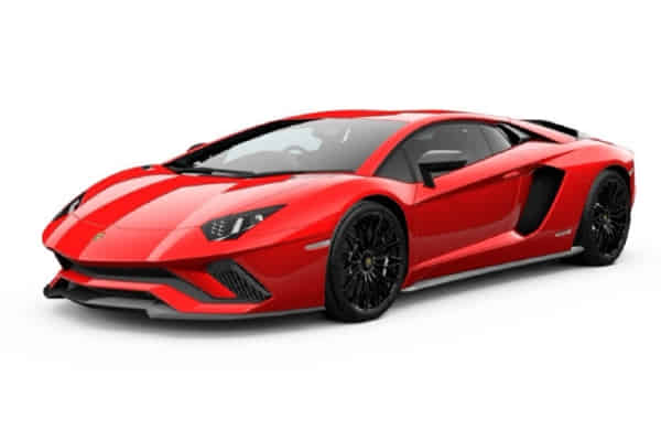 Lamborghini Aventador in Red Lamborghini Aventador in Red