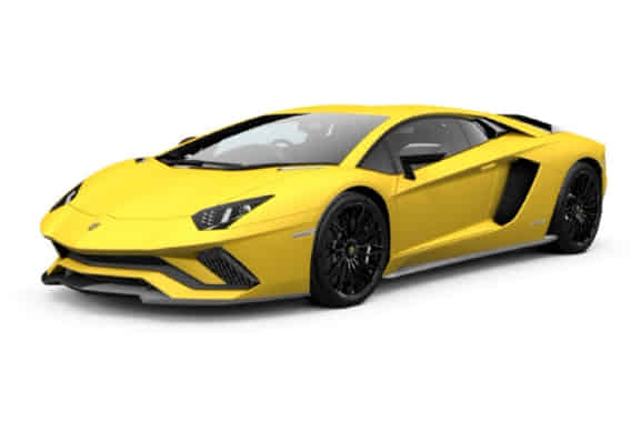Aventador in Yellow