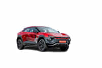 Mahindra BE 6 Formula E Red colour Cars