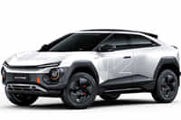 Mahindra BE 6 Formula E White colour 