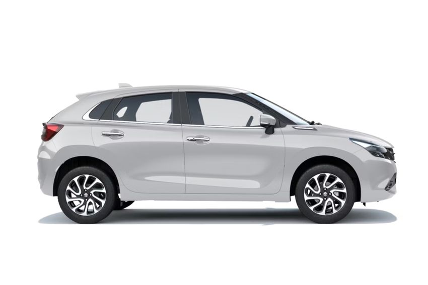 Maruti Suzuki Baleno in Arctic White Maruti Suzuki Baleno in Arctic White