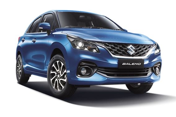 Baleno 2022-2026 in Nexa Blue Baleno 2022-2026 in Nexa Blue