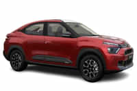 Citroen Basalt X Garnet Red with Perla Nera Black colour  Citroen Basalt X Garnet Red with Perla Nera Black colour
