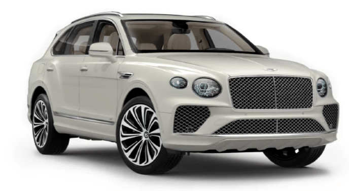 Bentayga in Glacier White Solid Bentayga in Glacier White Solid