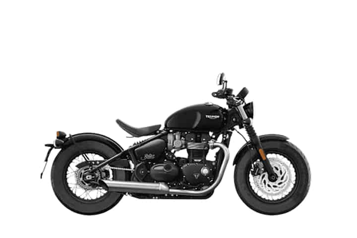 Triumph Bonneville Bobber in Jet Black Triumph Bonneville Bobber in Jet Black