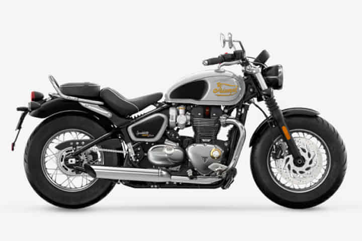 Bonneville Speedmaster undefined in Icon Edition - Aluminium Silver Sapphire Black