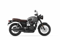 Triumph Bonneville T120 Graphite / Matt Graphite colour  Triumph Bonneville T120 Graphite / Matt Graphite colour