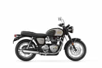 Triumph Bonneville T120  Icon Edition - Sapphire Black Aluminium Silver colour  Triumph Bonneville T120  Icon Edition - Sapphire Black Aluminium Silver colour